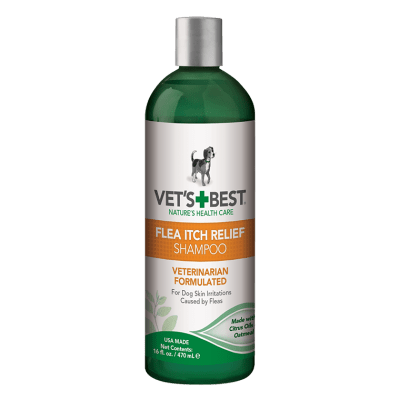 Vet's Best Flea Itch Relief Shampoo шампоан за облекчаване при ухапвания от бълхи, 470 мл