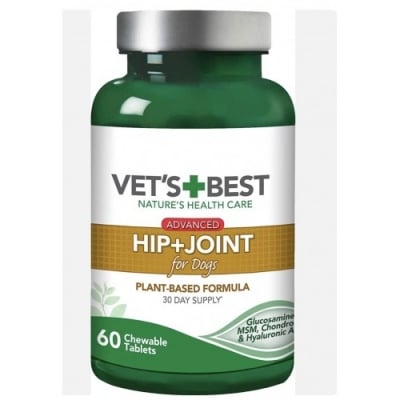 Vet`s Best Hip&Joint 60 бр таблетки за ставни проблеми при кучета