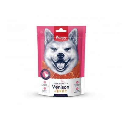 Wanpy Venison Jerky 100 г - премиум клас еленско филе, печено на фурна