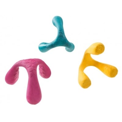 West Paw играчка Wox Air L 10см, червено