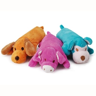 Плюшено куче с бутилка