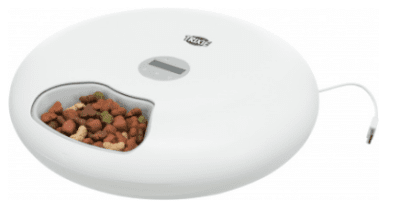 Автоматична хранилка подходяща за котки и малки кучета.