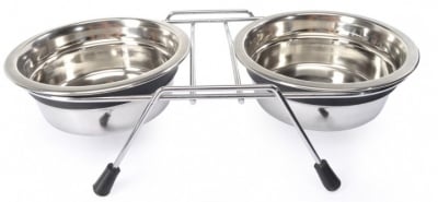 STAND - Комплект от 2 купи метал със стойка, различни размери