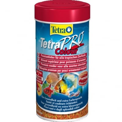 "TetraPro Colour Crisps" - Премиум клас храна за рибки, подсилва естественото им ярко оцветяване