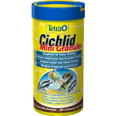 Tetra Cichlid Mini Granules, Храна за малки цихлиди, 250мл