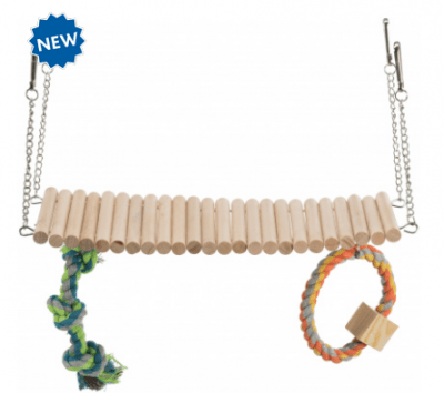 Trixie, Играчка за гризачи, дървен мост, 30х17х9см.