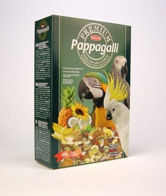 PREMIUM PAPAGALLI- Плодов микс за папагали 500gr.