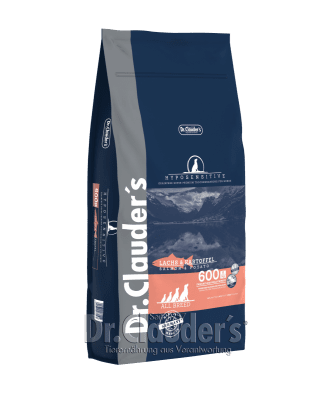 Премиум суха храна за кучета със сьомга и картофи