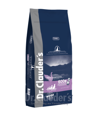 Премиум суха храна за кучета с патешко месо и картофи