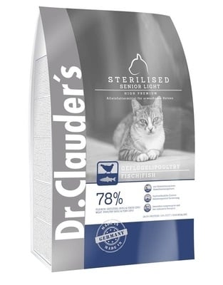"Super Premium Cat Senior/Light Sterilized" – Супер премиум суха храна за възрастни, кастрирани или котки с наднормено тегло 