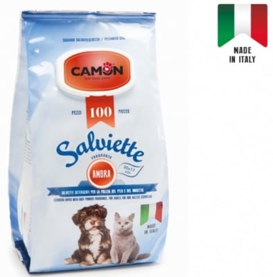 Кърпички за почистване  с аромат на кехлибар.