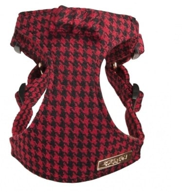 Комплект за куче повод нагръдник PIED DE POULE - различни размери