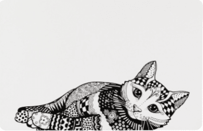 Подложка за купички за Коте 