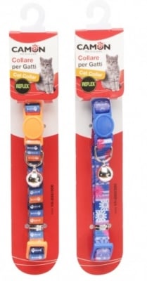 Refleks - Нашийник за котки със звънче, различни цветове