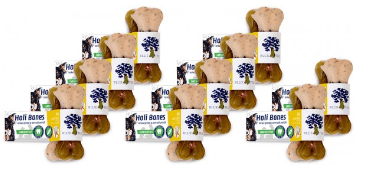 Кожен кокал с патешко месо, ябълки и кокос.