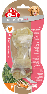 8in1 Delights Pork S - кокал свинско месо