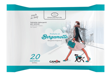 Почистващи кърпички с аромат на BERGAMOTTO