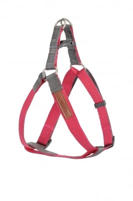 Нагръдник за куче Camon DOUBLEPREMIUM PINK/GREY , различни размери