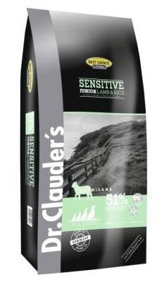 Junior Lamm / Reis - за подрастващи кучета с хранителна чувствителност и загуба на апетит. 