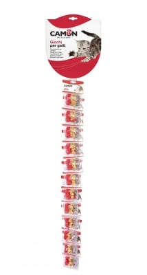 Мини цветни мишки 6бр