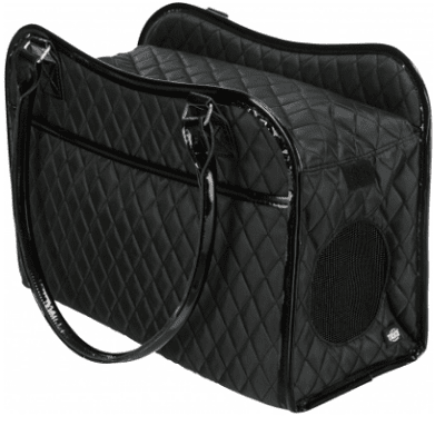 Транспортна чанта за кучета и котки до 5кг Trixie Amina, 18 × 29 × 37см, черна