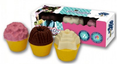 Допълваща храна за кучета във формата на мъфин.