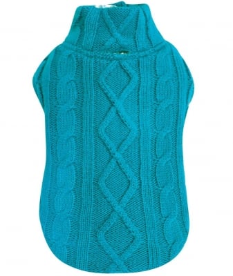 SWEATER WINTER TRAIL PEACOCK