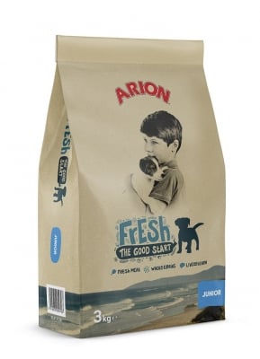ARION FRESH Junior, Храна за подрастващи кученца, 12.00кг