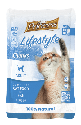 LIFESTYLE POUCHES - Хапки с два вида риба за котки. 22+2 Стек!