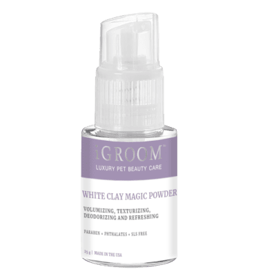 Магически прах за кучета с гяла глина.