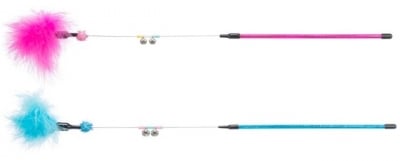 Играчка въдица с пера 55см.