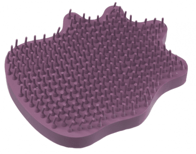 Масажна каучукова четка за кучета и котки.
