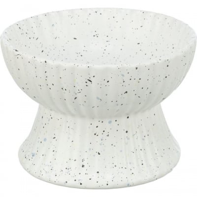 Повдигната релефна купа от керамика за котки