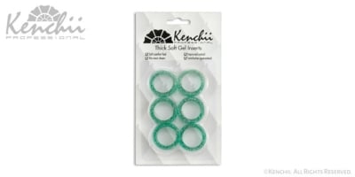 Вложки за пръсти (дебели), зелено - 6бр.