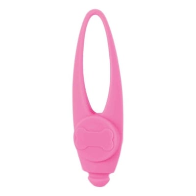 Светещ адресник - Розов