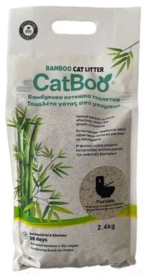 Бамбукова котешка тоалетна - CatBoo