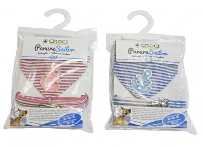 Комплект нашийник-шалче и повод за кучета 