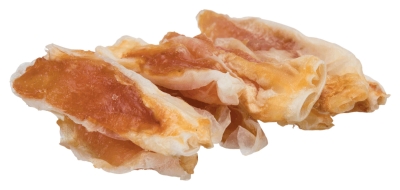 Допълваща храна заешко ухо с пилешко месо