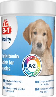 Excel – Пълна мултивитаминна добавка за кученца, 100 броя