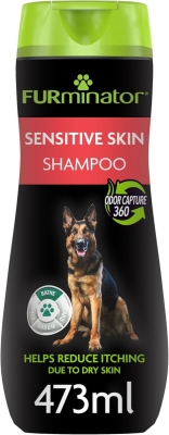 FUR Dog Sensitive Skin - Подхранващ шампоан за кучета с чувствителна кожа - с невен и ментол, 473 мл
