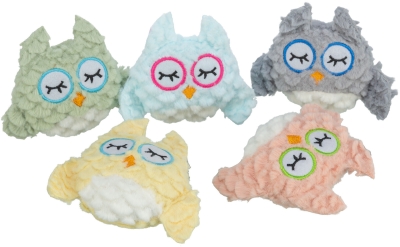 Плюшени Бухалчета 11см. с катнип