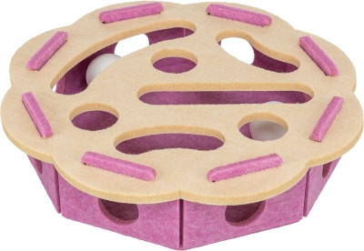 Котешка играчка, създадена за забавление и стимулиране на естествения ловен инстинкт ø 30 × 7,5 см