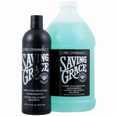 Saving Grace Shampoo от Chris Christensen е перфектното решение за почистване и възстановяване на свежестта на козината на вашия любимец. 