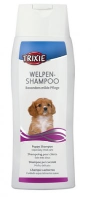 Бебешки шампоан за кучета Trixie 250 мл – нежен шампоан за кученца