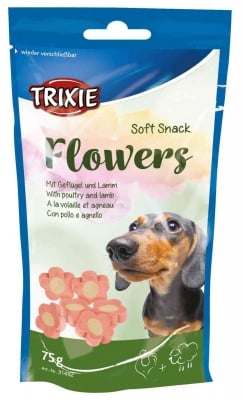 "Soft Snack Flowers"- Лакомство за подрастващи и кученца от дребни породи