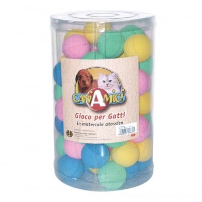 Играчка за коте Croci, мека топка, 5см