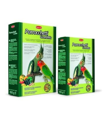 "Parrocchetti GrandMix" - Пълноценна храна за средни папагали с плодове