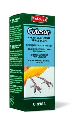 "Cutesan" - Тонизиращ крем за крака за птици