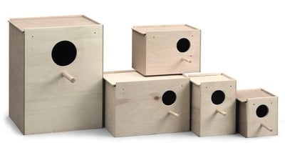 Къщичка за птици NIDO Legno - четири размера