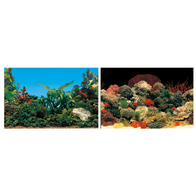 BLU 9041-ФОН ЗА АКВАРИУМ 60Х40  ДВУЛИЦЕВ